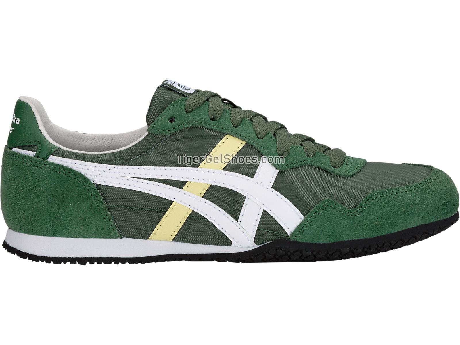 Onitsuka Tiger Serrano Hunter Green/White D109L-300 Mens Womens Shoes