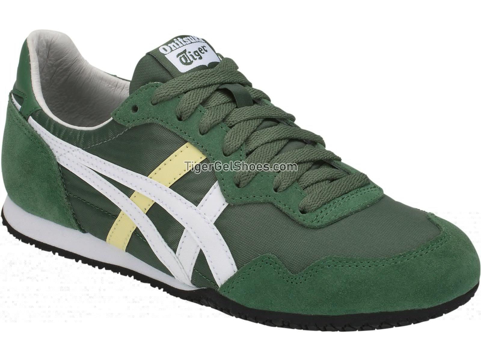Onitsuka Tiger Serrano Hunter Green/White D109L-300 Mens Womens Shoes