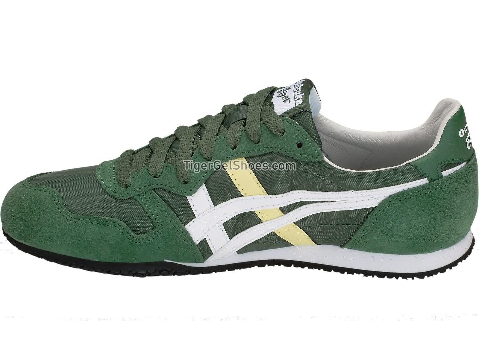 Onitsuka Tiger Serrano Hunter Green/White D109L-300 Mens Womens Shoes