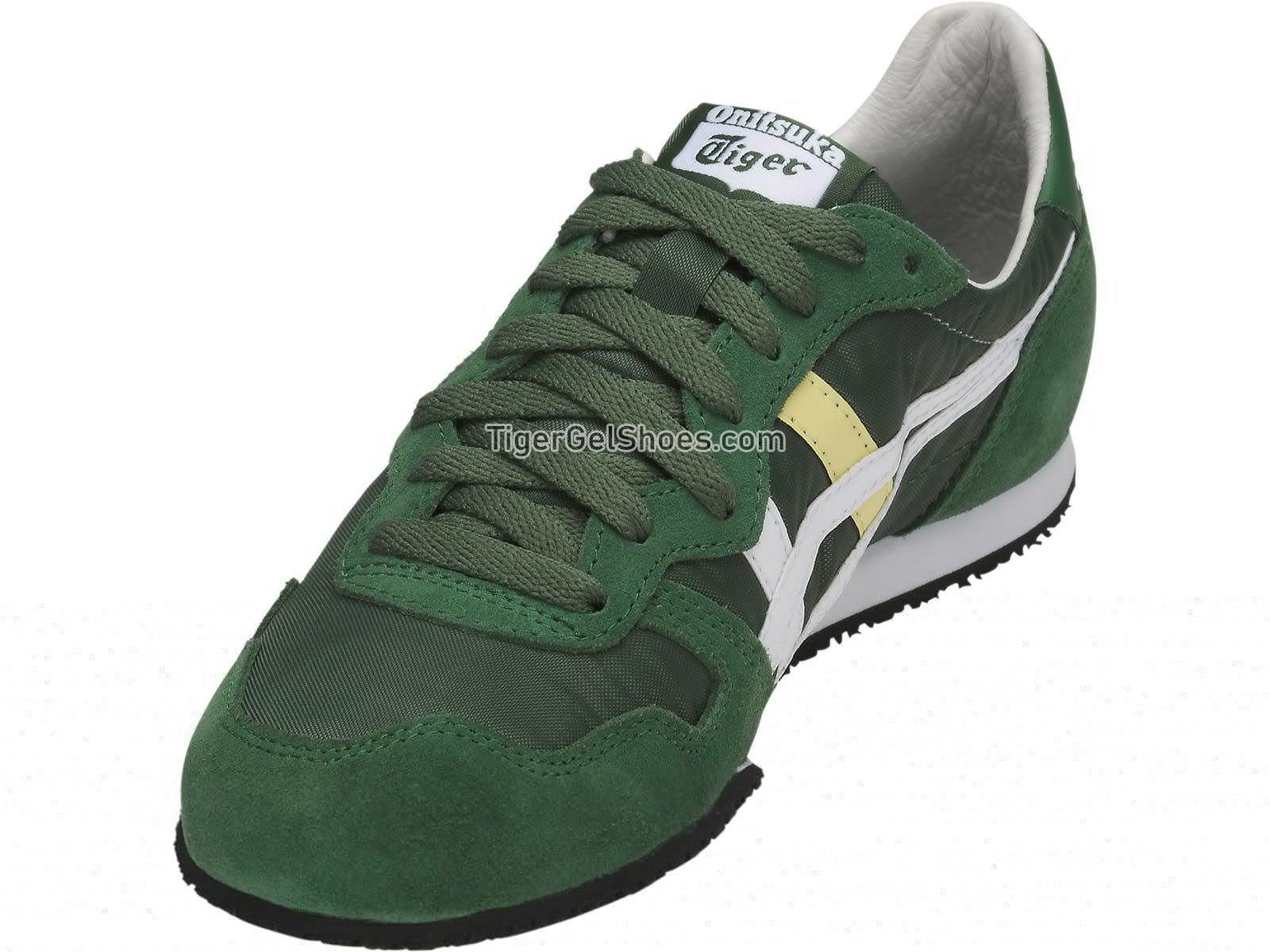 Onitsuka Tiger Serrano Hunter Green/White D109L-300 Mens Womens Shoes