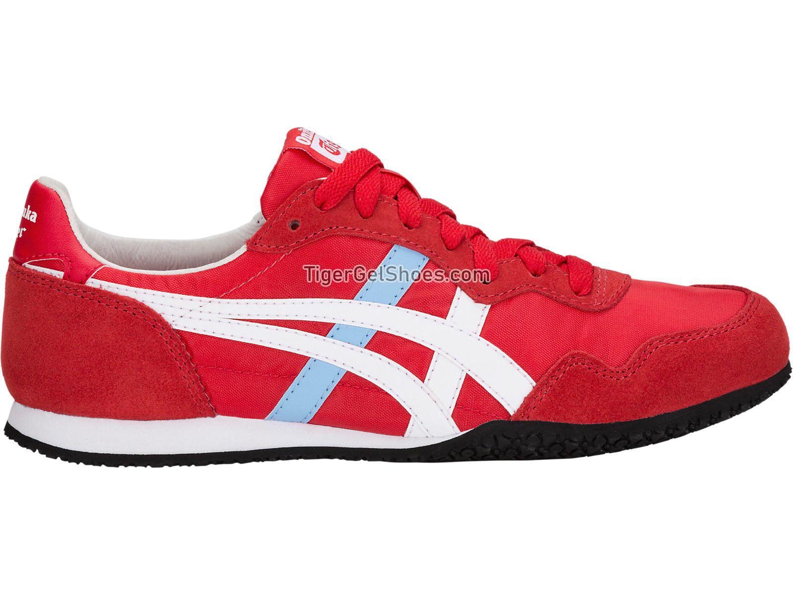 Onitsuka Tiger Serrano Classic Red/White D109L-600 Mens Womens Shoes
