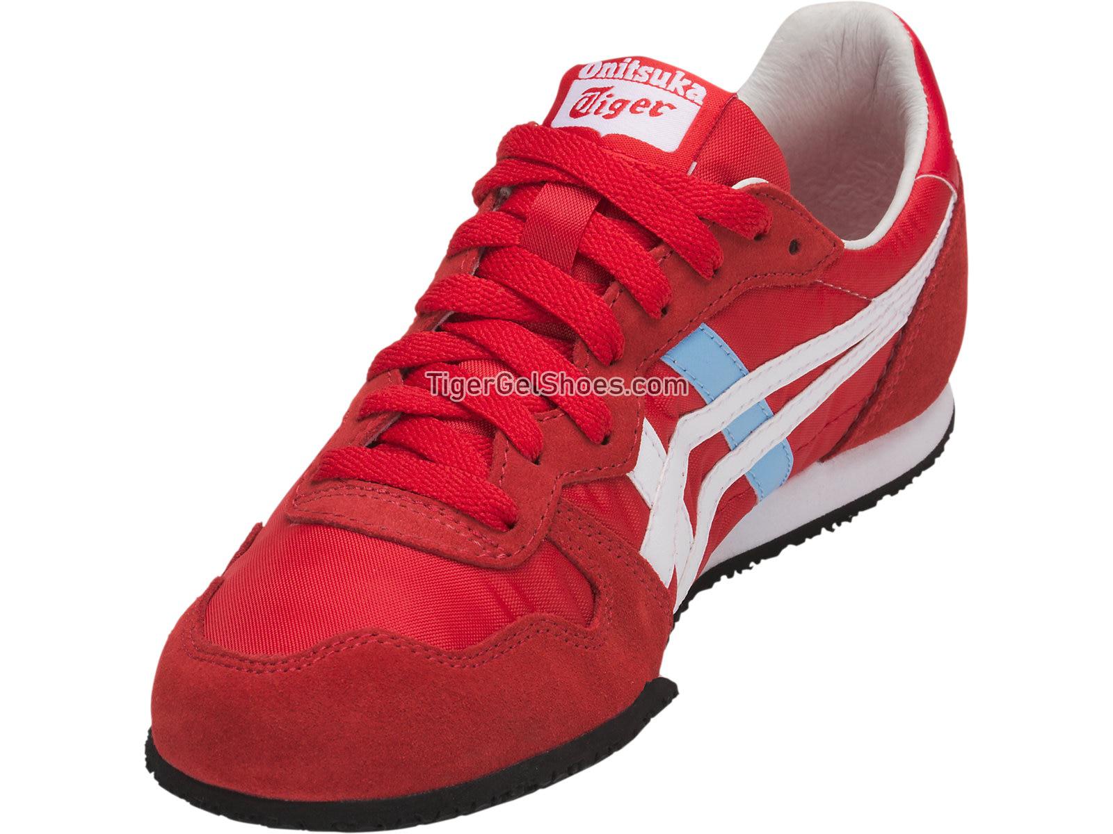 Onitsuka Tiger Serrano Classic Red/White D109L-600 Mens Womens Shoes