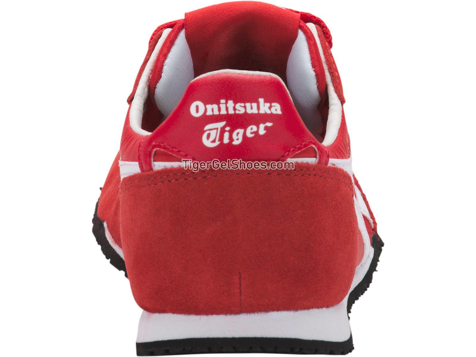 Onitsuka Tiger Serrano Classic Red/White D109L-600 Mens Womens Shoes