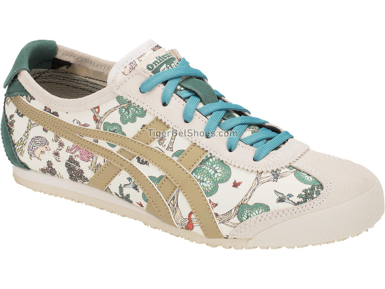 Onitsuka Tiger Mexico 66 Oatmeal/Safari Khaki 1182A016-250 Womens Shoes