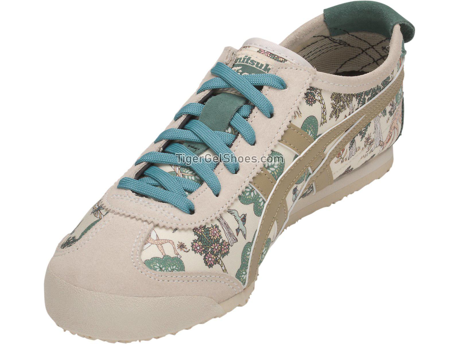 Onitsuka Tiger Mexico 66 Oatmeal/Safari Khaki 1182A016-250 Womens Shoes