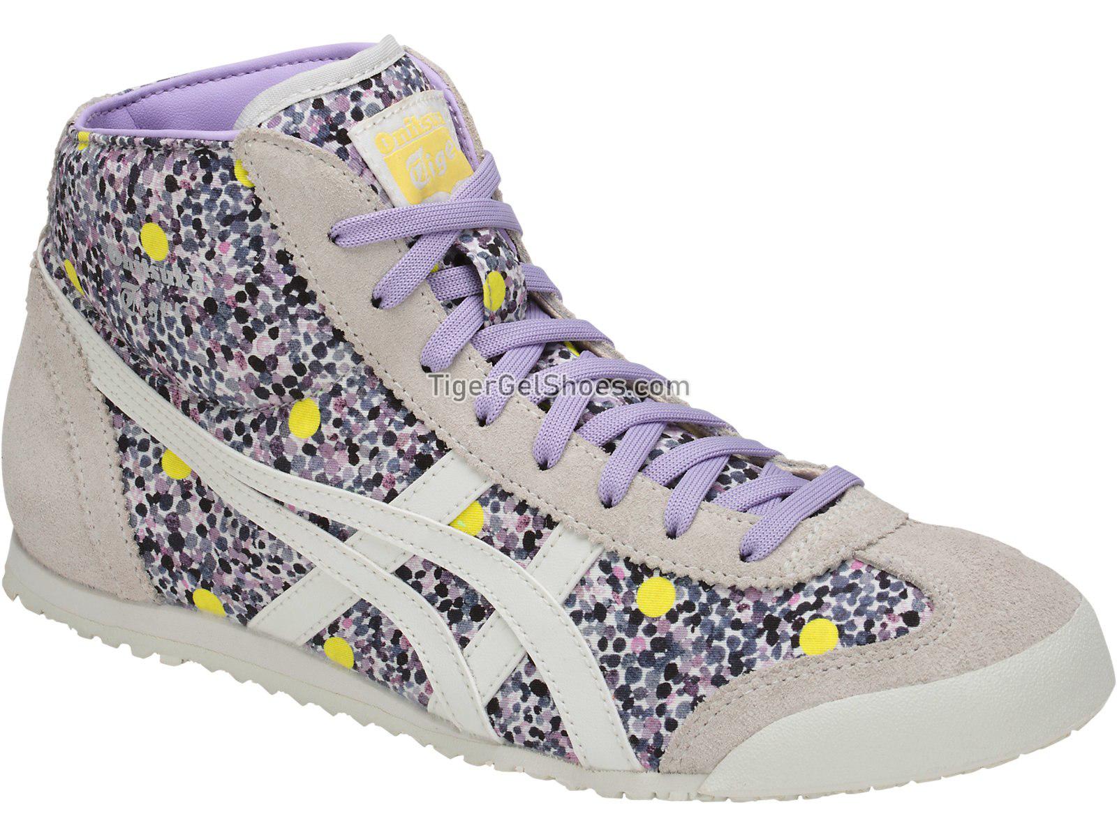 Onitsuka Tiger Mexico Mid Runner Pebble Bay/Vaporous D869N-9990 Womens Shoes