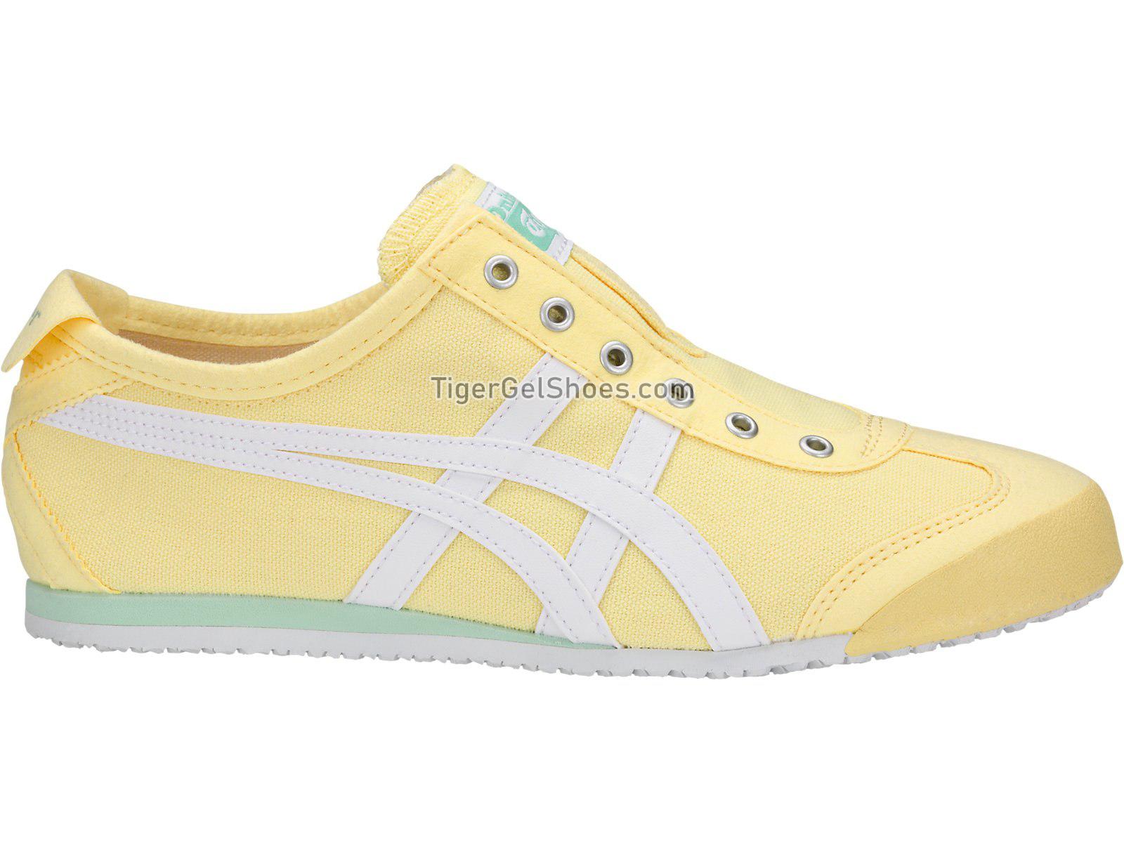 Onitsuka Tiger Mexico 66 Slip-On Lemon Meringue/White D3K5N-0301 Womens Shoes