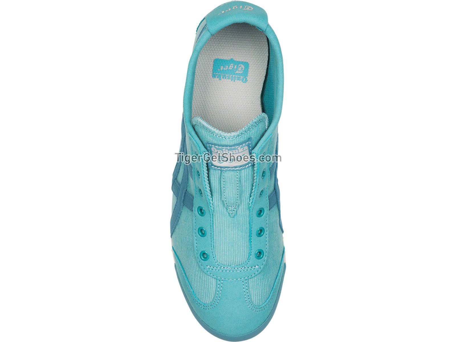 Onitsuka Tiger Mexico 66 Slip-on Blue Bell/Gris Blue 1182A008-400 Womens Shoes