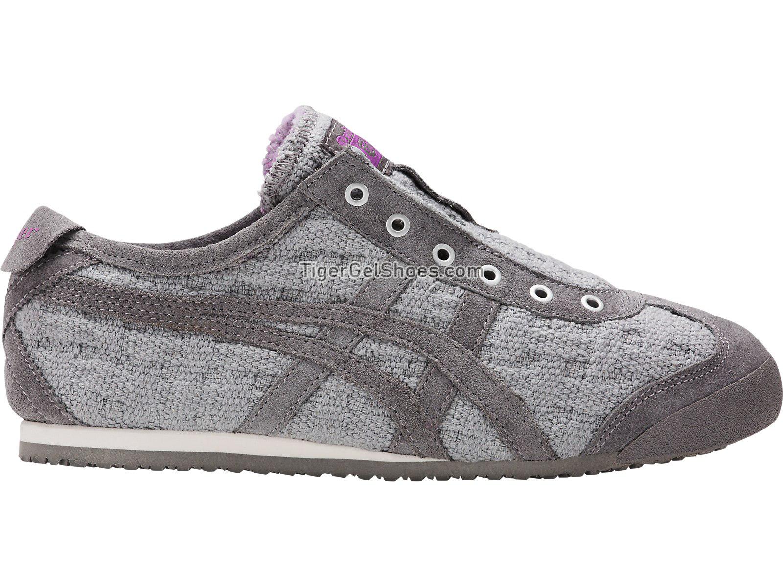 Onitsuka Tiger Mexico 66 Slip-on Aluminum/Aluminum D7L8N-9696 Womens Shoes