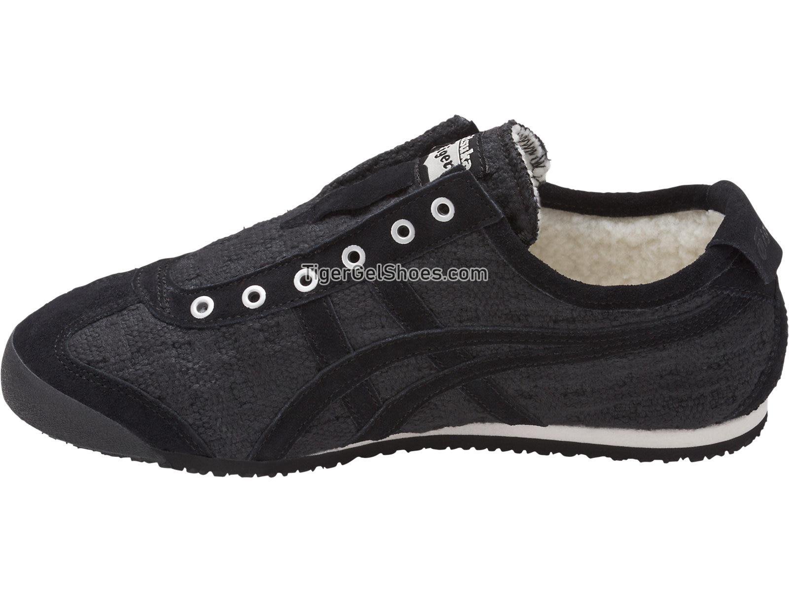 Onitsuka Tiger Mexico 66 Slip-on Black/Black D7L8N-9090 Womens Shoes