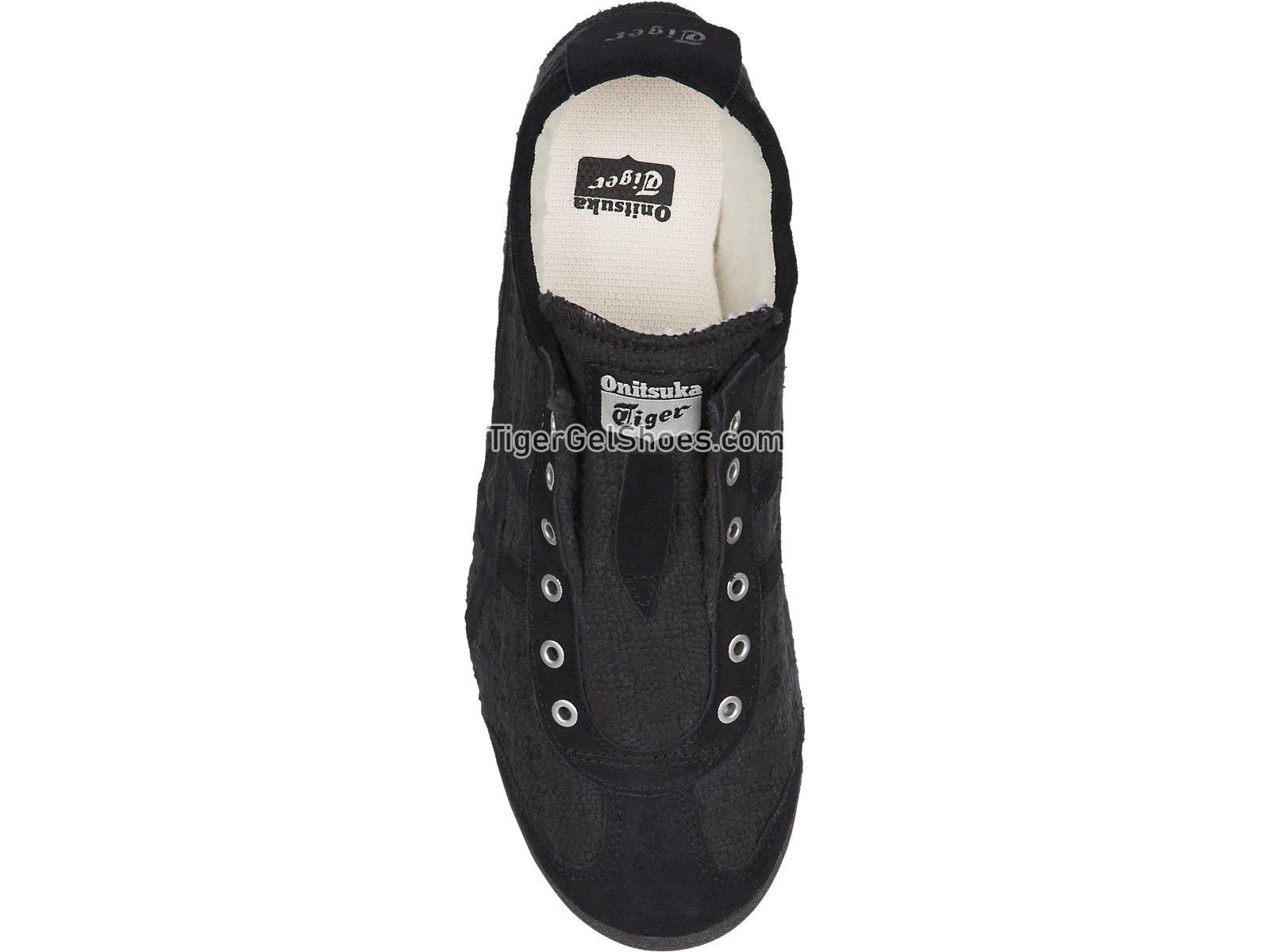 Onitsuka Tiger Mexico 66 Slip-on Black/Black D7L8N-9090 Womens Shoes