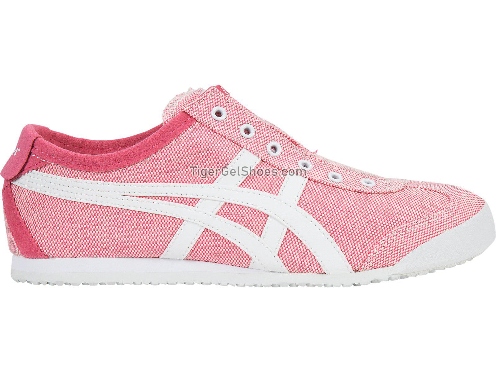 Onitsuka Tiger Mexico 66 Slip-on Sport Pink/White D786N-1901 Womens Shoes