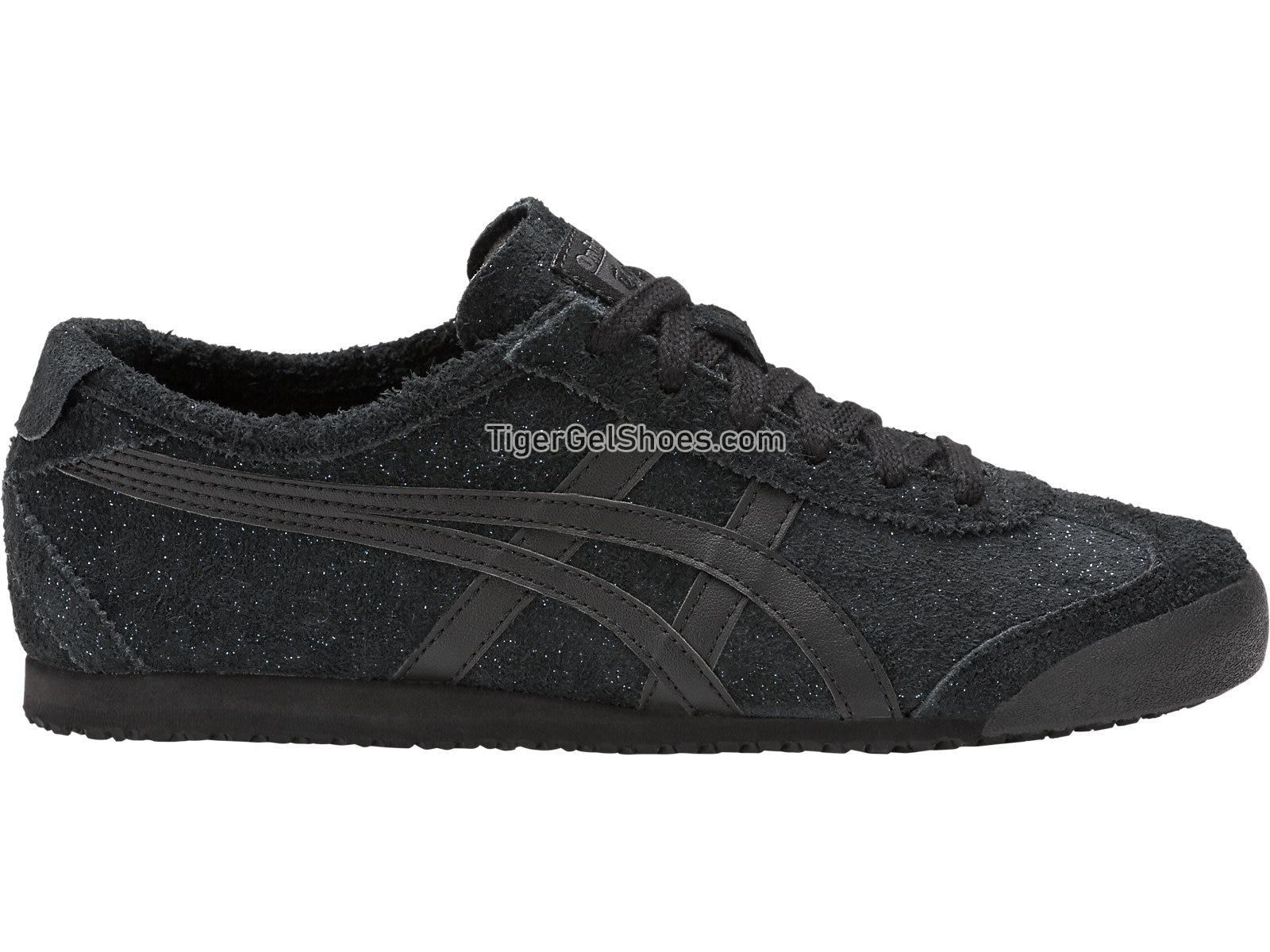 Onitsuka Tiger Mexico 66 Black/Black D7G6L-9090 Womens Shoes