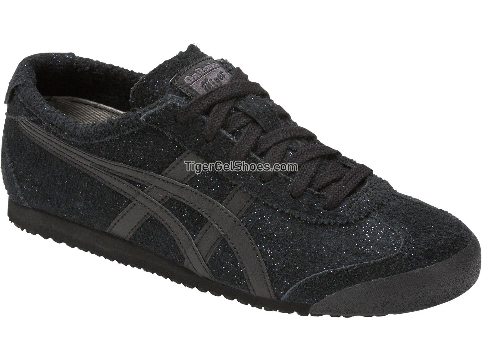 Onitsuka Tiger Mexico 66 Black/Black D7G6L-9090 Womens Shoes