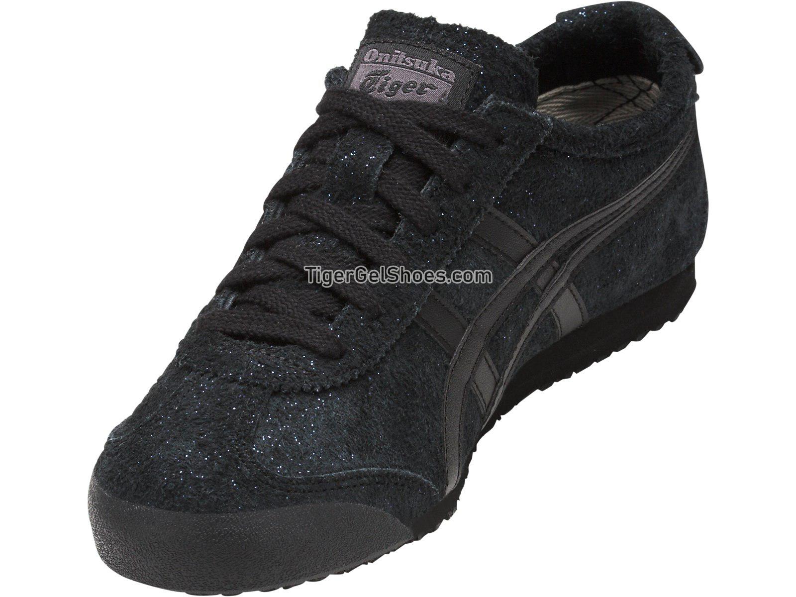 Onitsuka Tiger Mexico 66 Black/Black D7G6L-9090 Womens Shoes