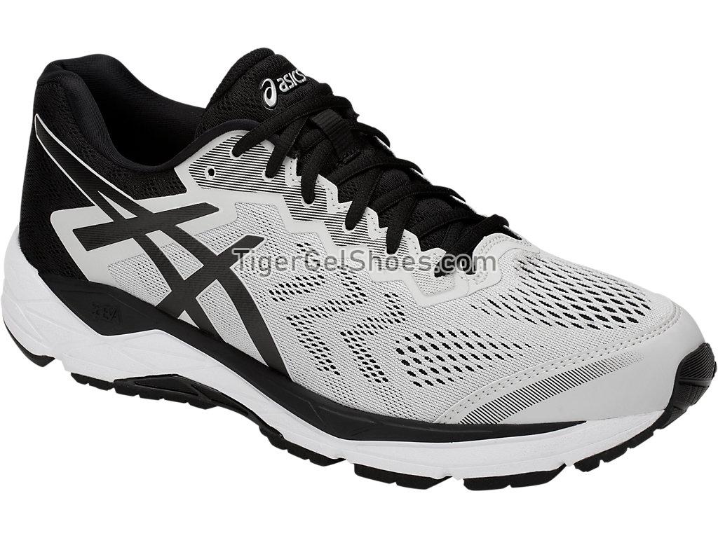 Asics GEL-Fortitude 8 Glacier Grey/Black T816N-020 Mens Running Shoes