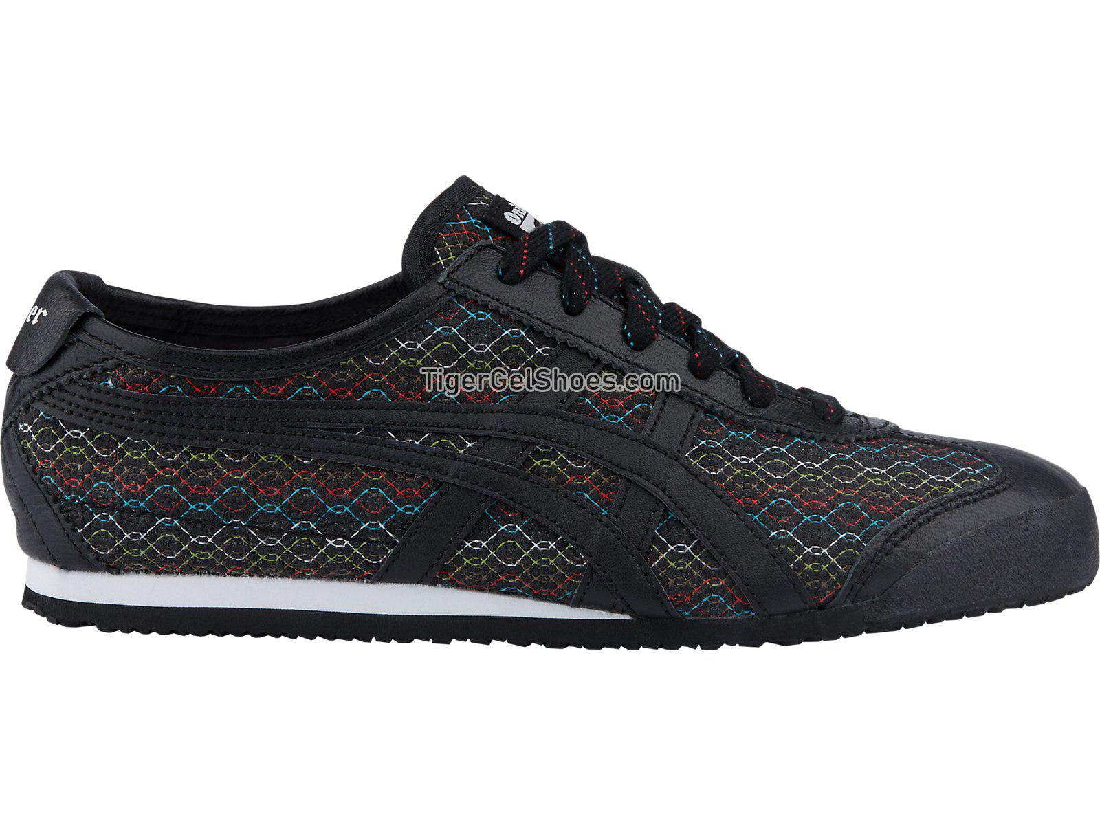 Onitsuka Tiger Mexico 66 Black/Black D7A9N-9090 Womens Shoes