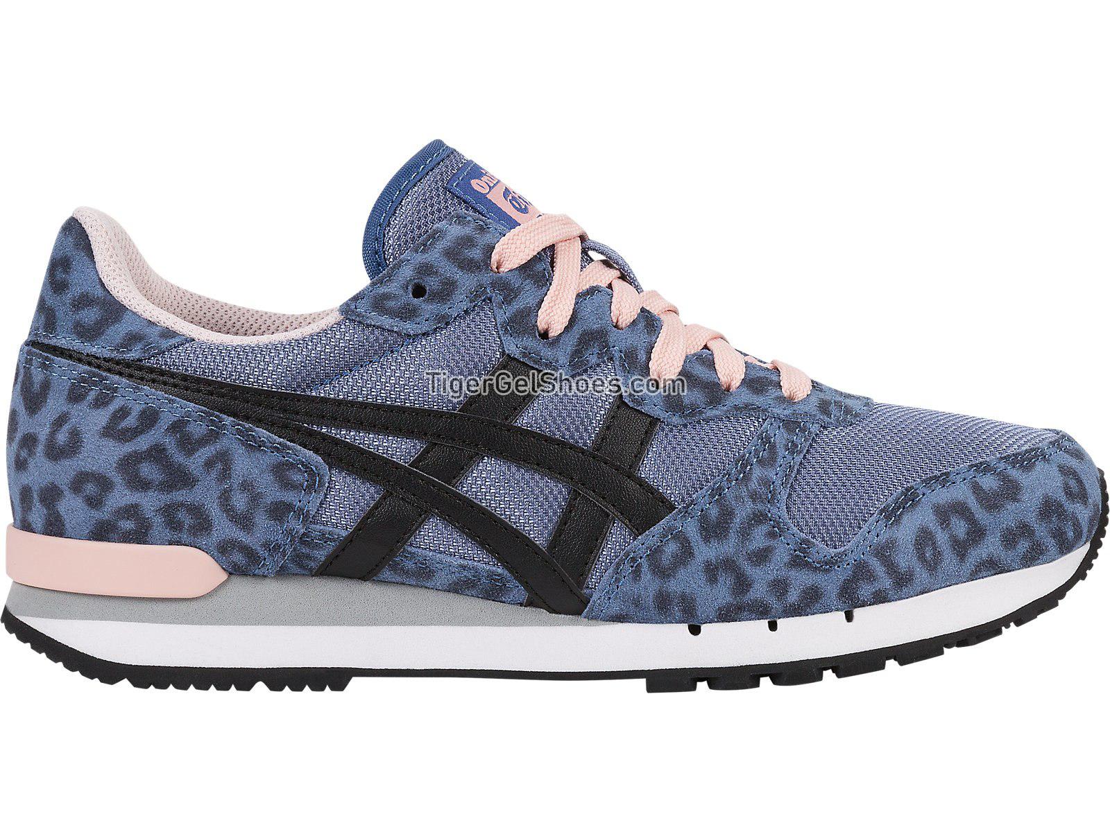Onitsuka Tiger Alvarado Pigeon Blue/Black D7J7L-4690 Womens Shoes