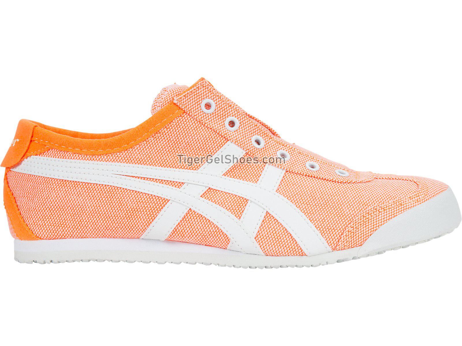 Onitsuka Tiger Mexico 66 Slip-on Hot Orange/White D786N-3001 Womens Shoes