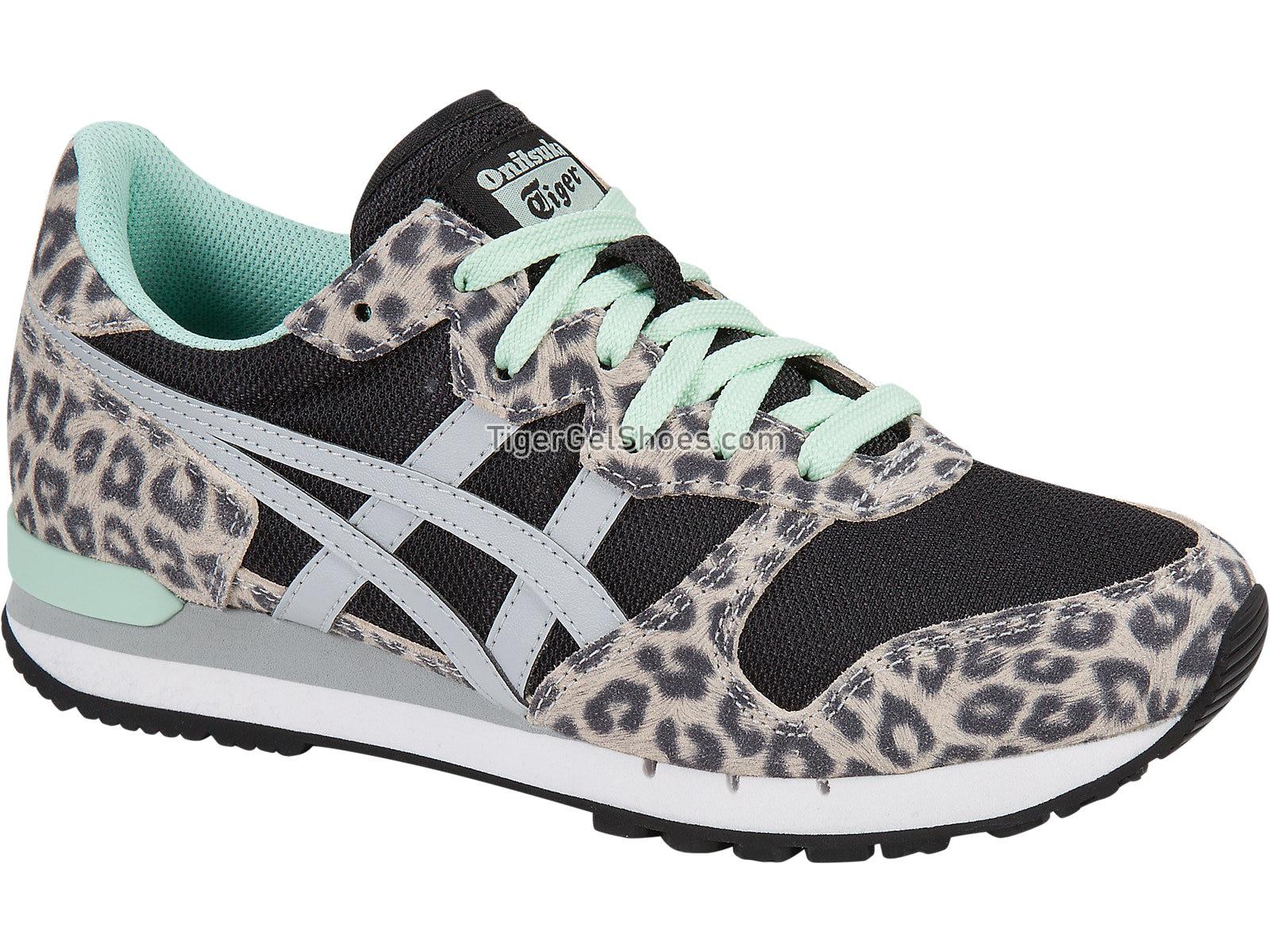 Onitsuka Tiger Alvarado Black/Glacier Grey D7J7L-9096 Womens Shoes