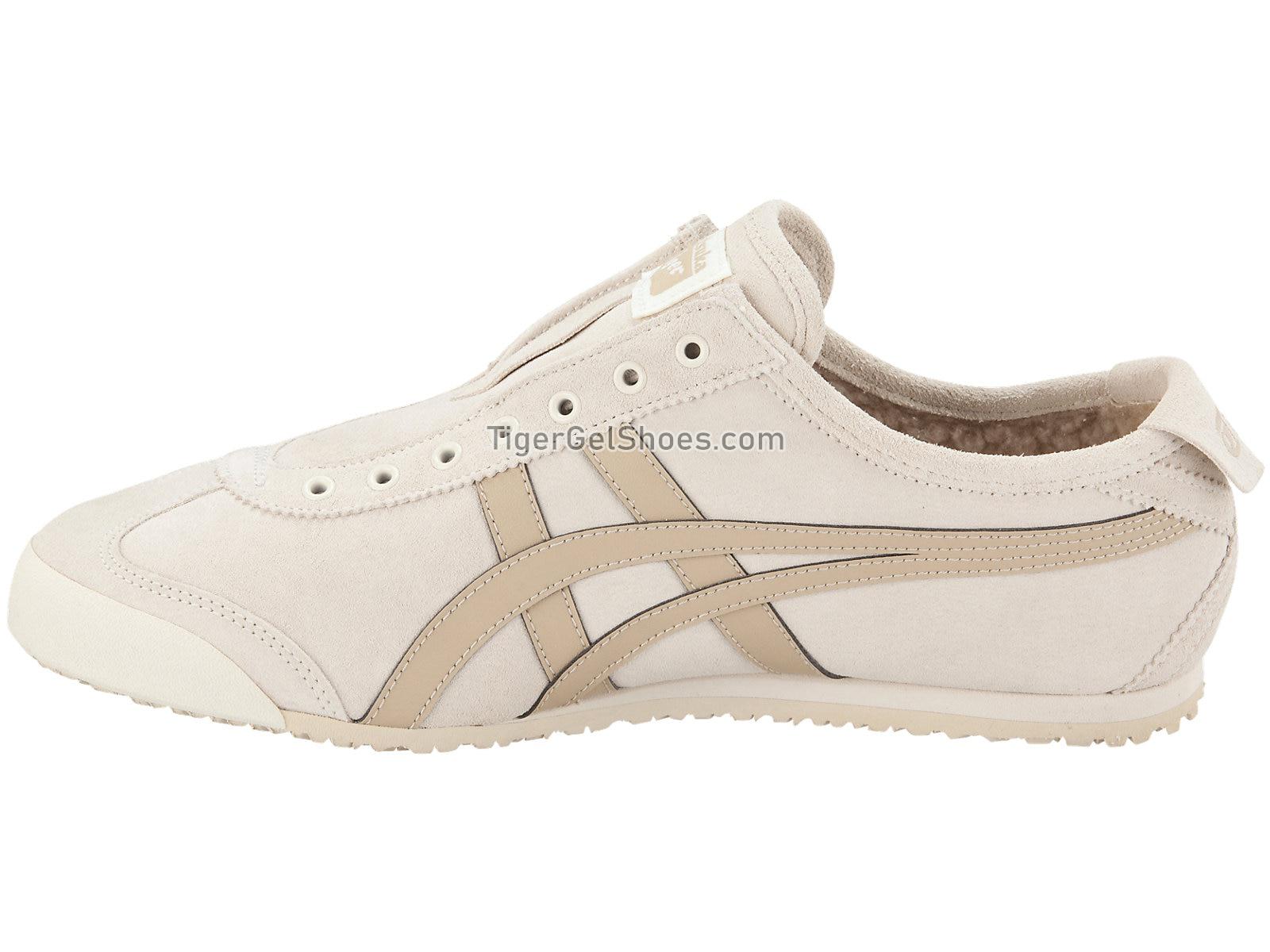Onitsuka Tiger MEXICO 66 SLIP-ON Birch/Wood Crepe 1183A438-200 Mens Womens Shoes