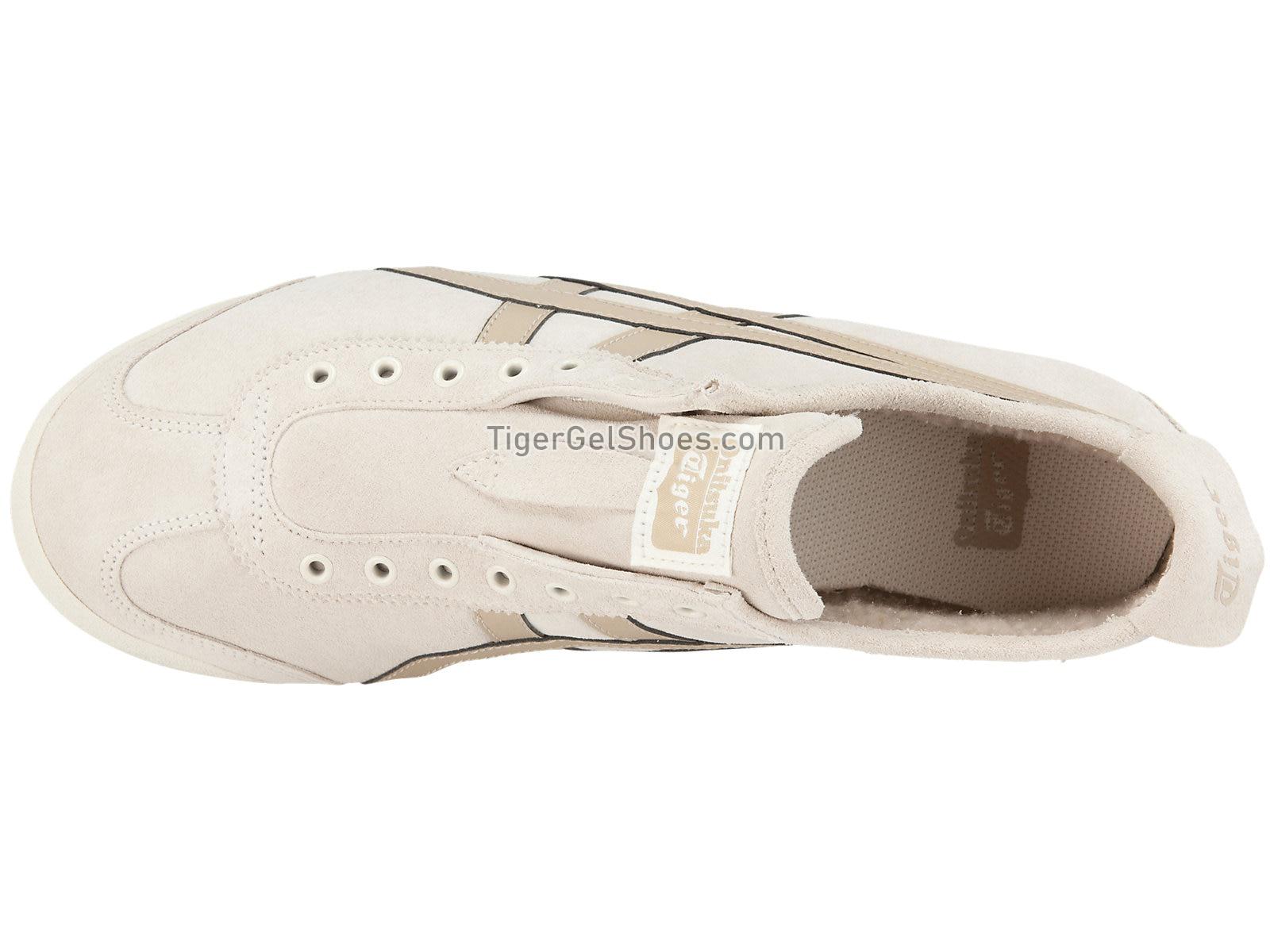 Onitsuka Tiger MEXICO 66 SLIP-ON Birch/Wood Crepe 1183A438-200 Mens Womens Shoes