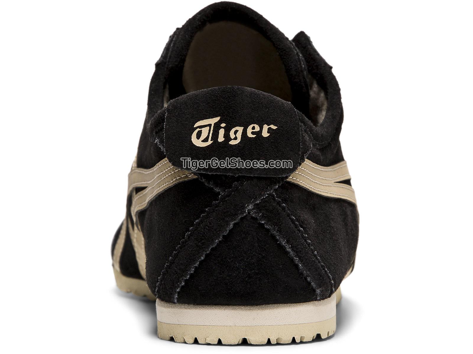 Onitsuka Tiger MEXICO 66 SLIP-ON Black/Wood Crepe 1183A438-001 Mens Womens Shoes