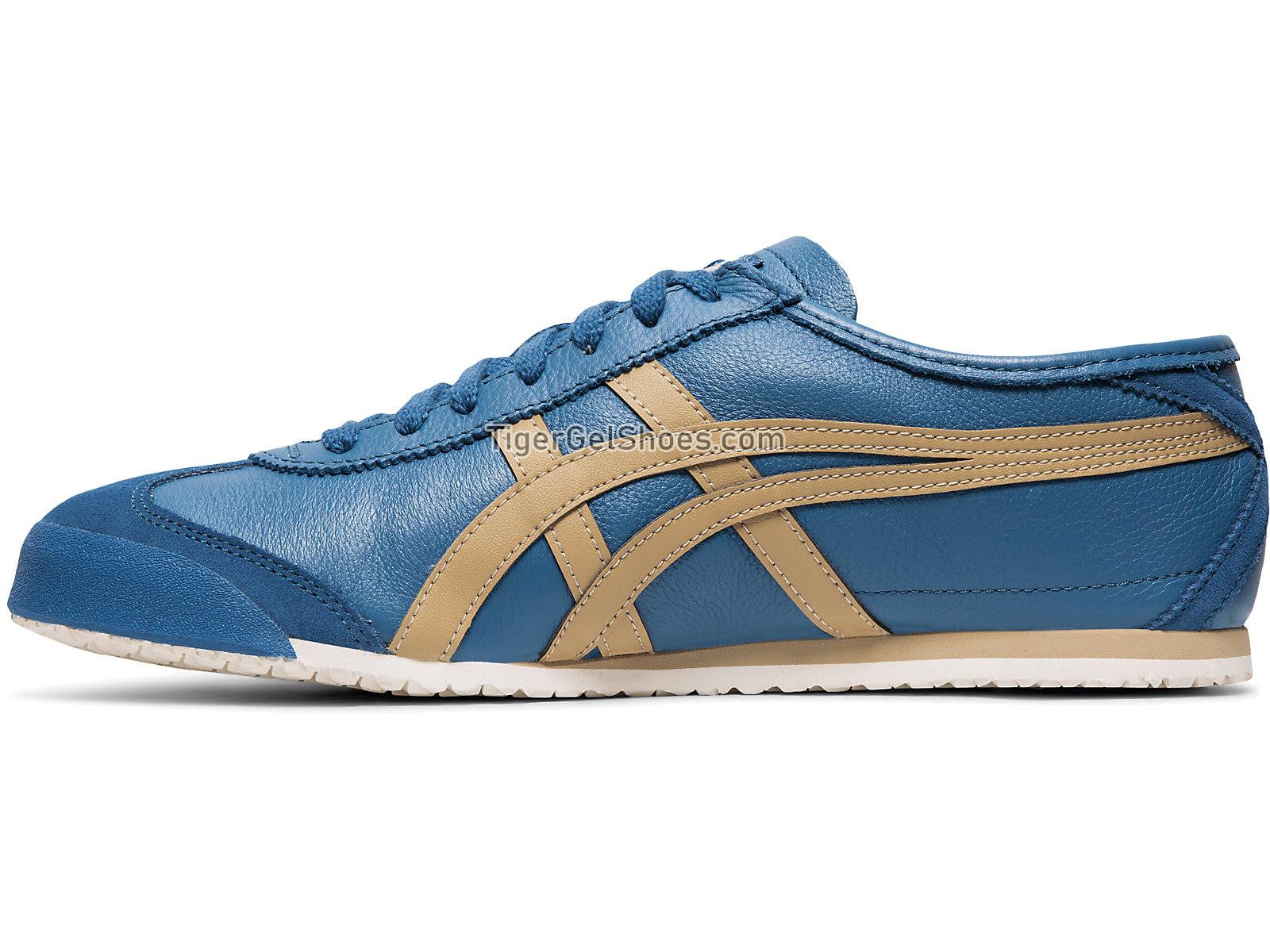 Onitsuka Tiger MEXICO 66 Winter Sea/Wood Crepe 1183A201-401 Mens Womens Shoes