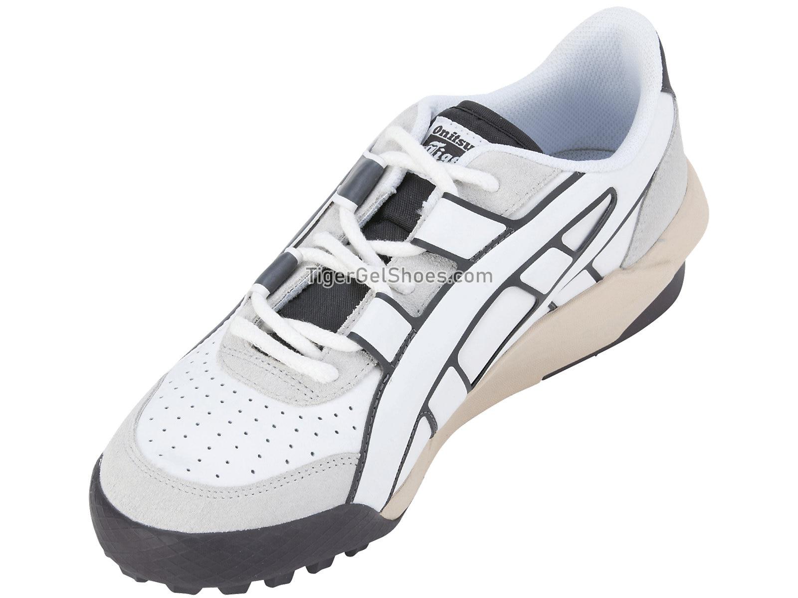 Onitsuka Tiger AP BIG LOGO RUNNER White/Black 1183A419-101 Mens Womens Shoes