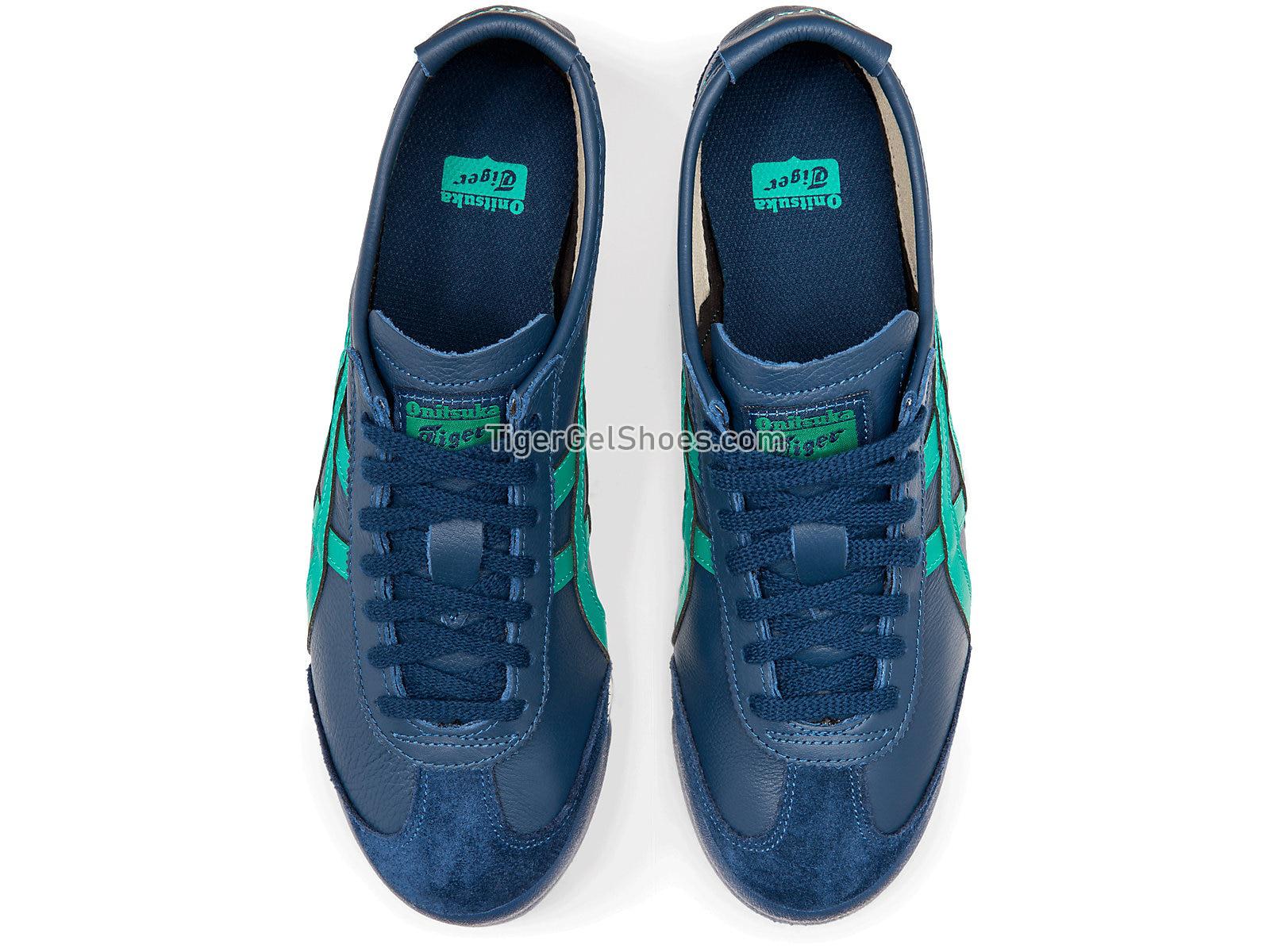 Onitsuka Tiger MEXICO 66 Independence Blue/Jelly Bean 1183A201-400 Mens Womens Shoes