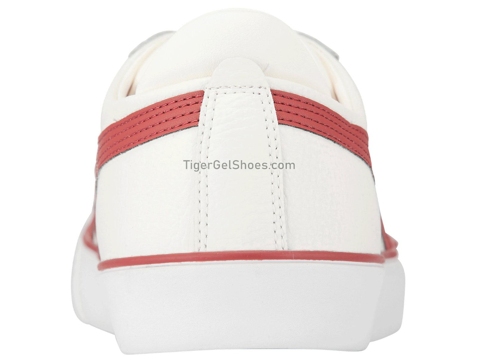 Onitsuka Tiger FABRE BL-S Cream/Burnt Red 1183A400-100 Mens Womens Shoes