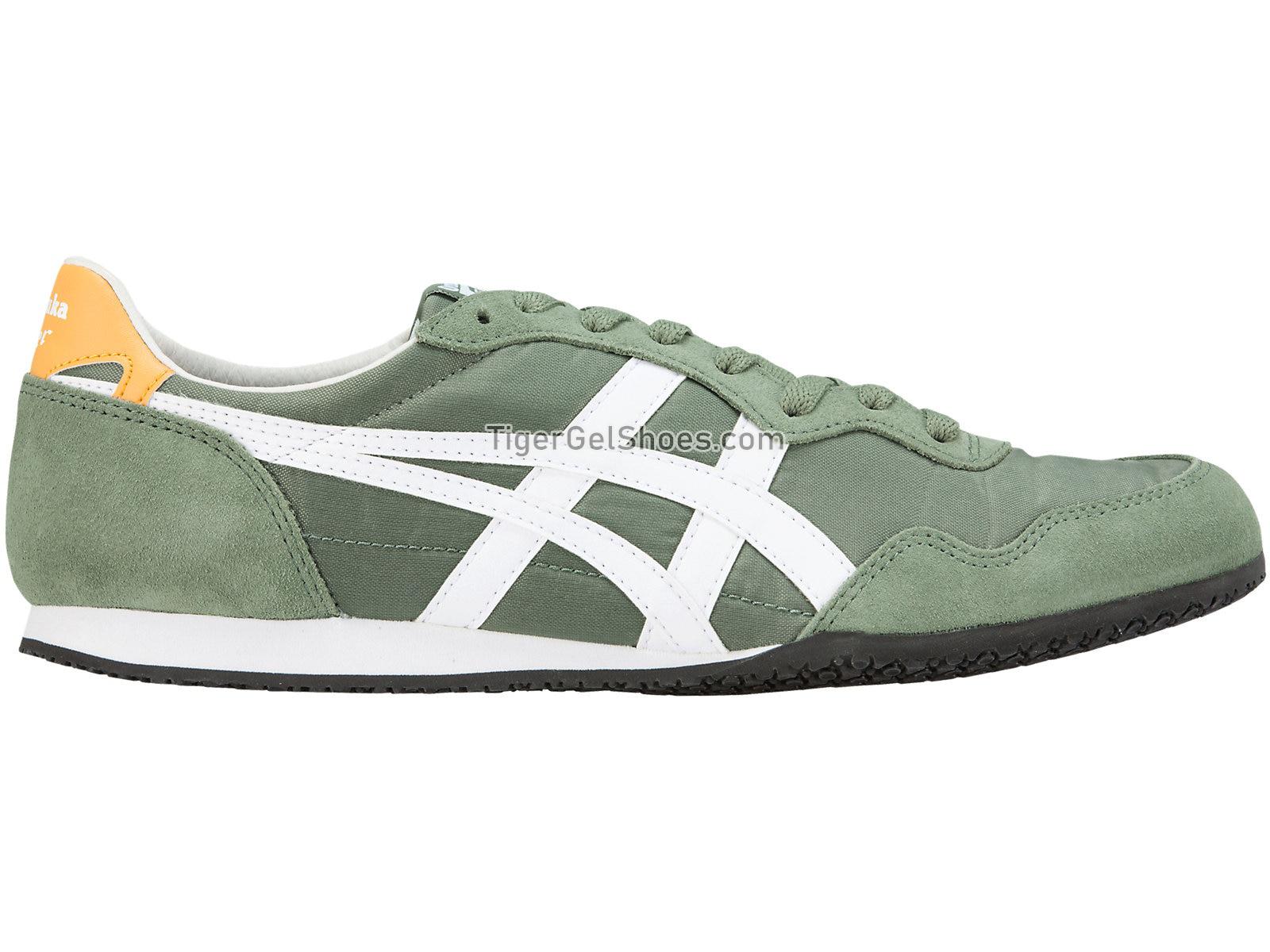 Onitsuka Tiger SERRANO Burnt Olive/White 1183A237-301 Mens Womens Shoes