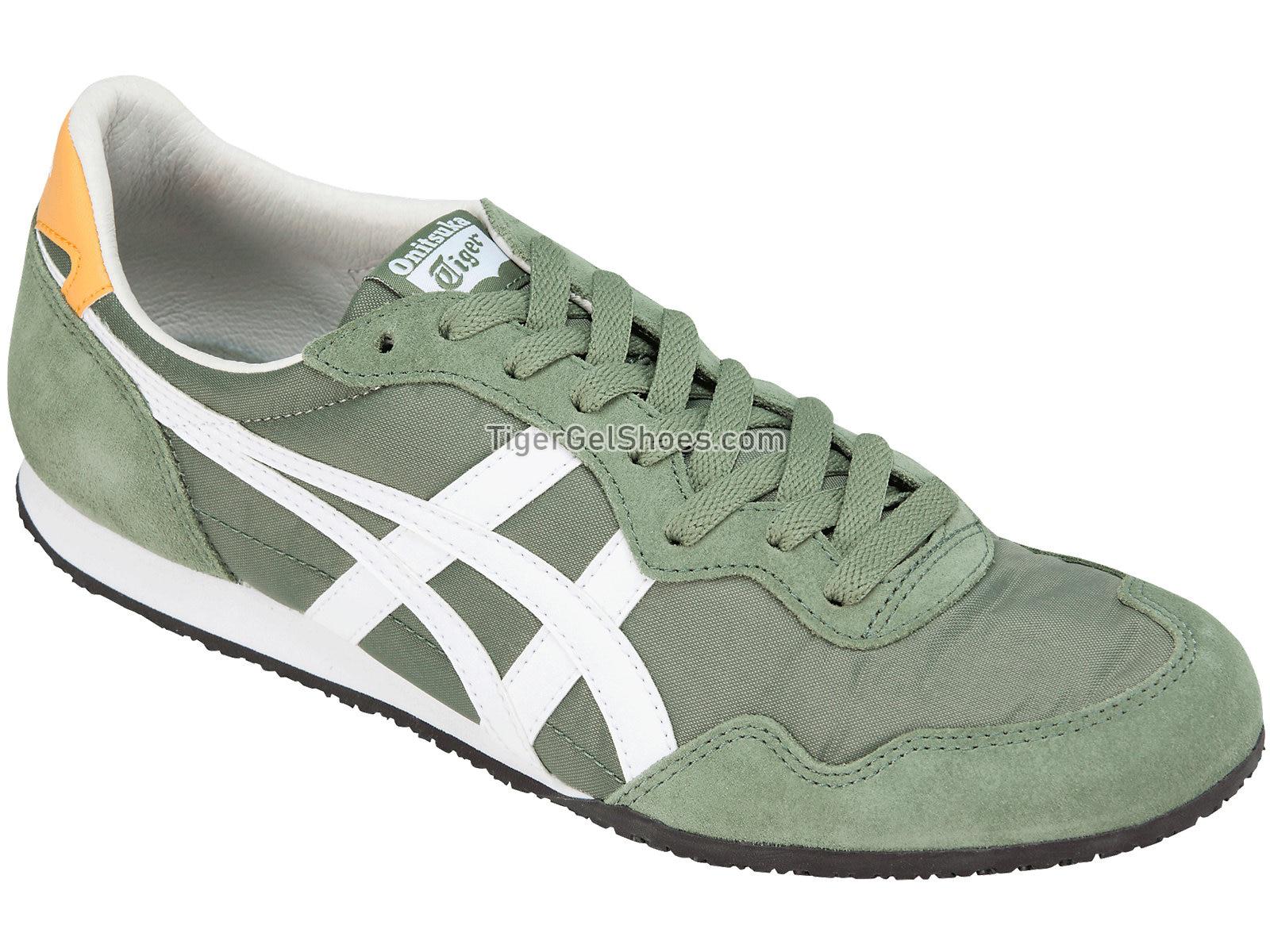 Onitsuka Tiger SERRANO Burnt Olive/White 1183A237-301 Mens Womens Shoes