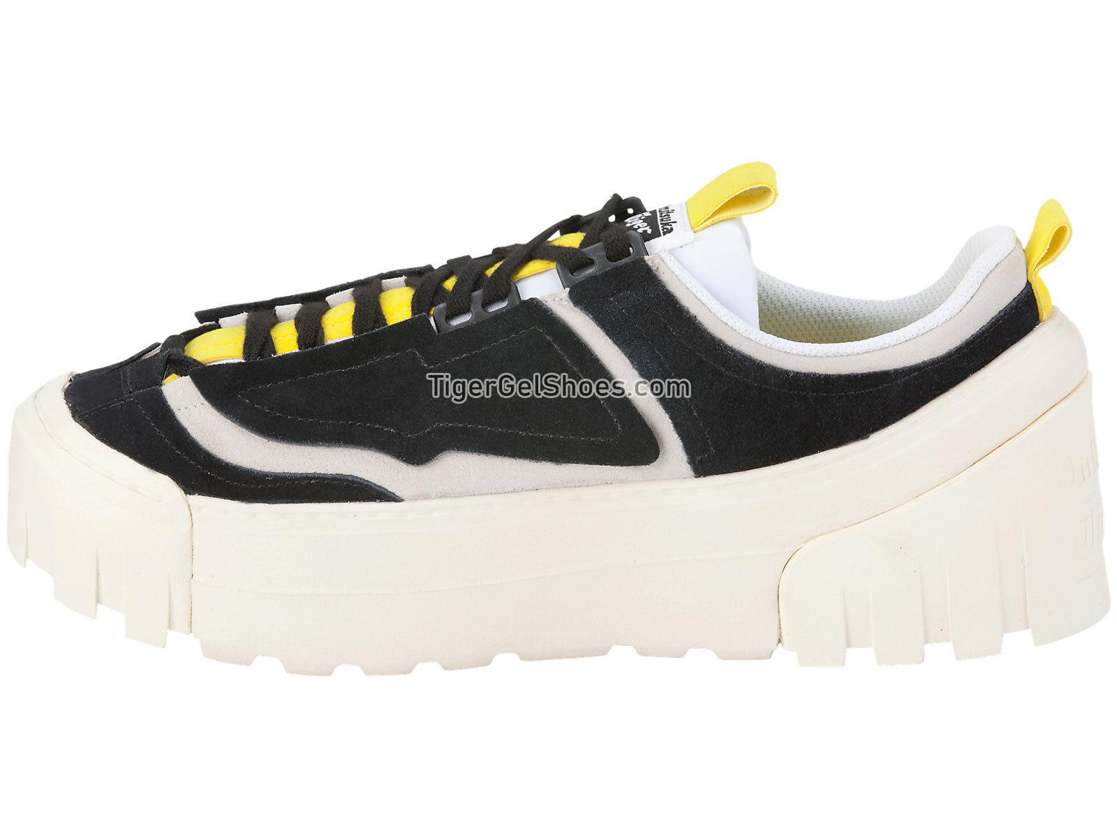Onitsuka Tiger AP CHUNKY RUNNER LO Black/Vibrant Yellow 1183A421-001 Mens Womens Shoes