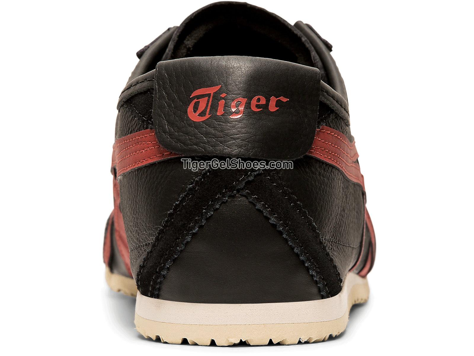Onitsuka Tiger MEXICO 66 Black/Burnt Red 1183A201-002 Mens Womens Shoes
