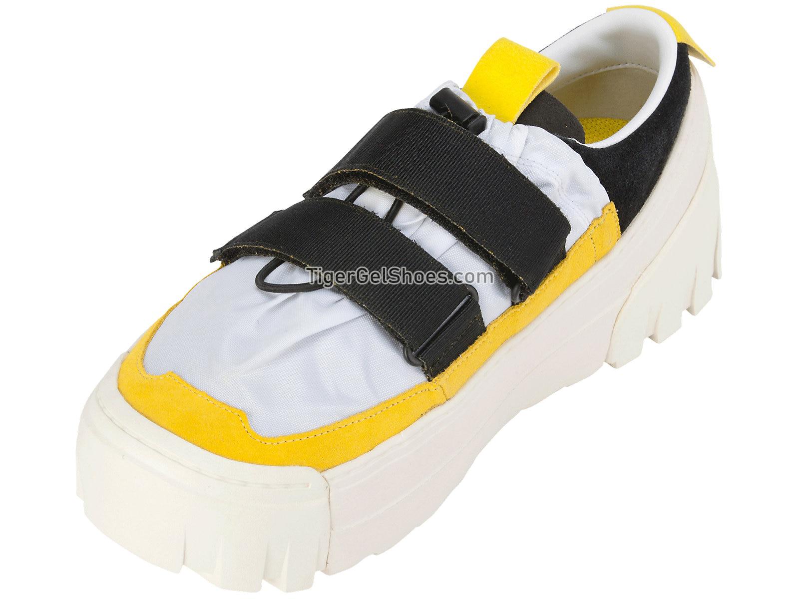 Onitsuka Tiger AP CHUNKY SLIP-ON White/Vibrant Yellow 1183A422-100 Mens Womens Shoes
