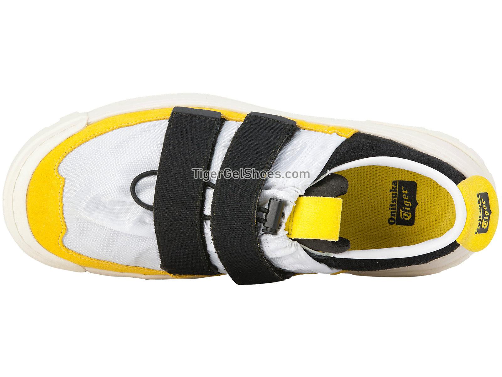 Onitsuka Tiger AP CHUNKY SLIP-ON White/Vibrant Yellow 1183A422-100 Mens Womens Shoes