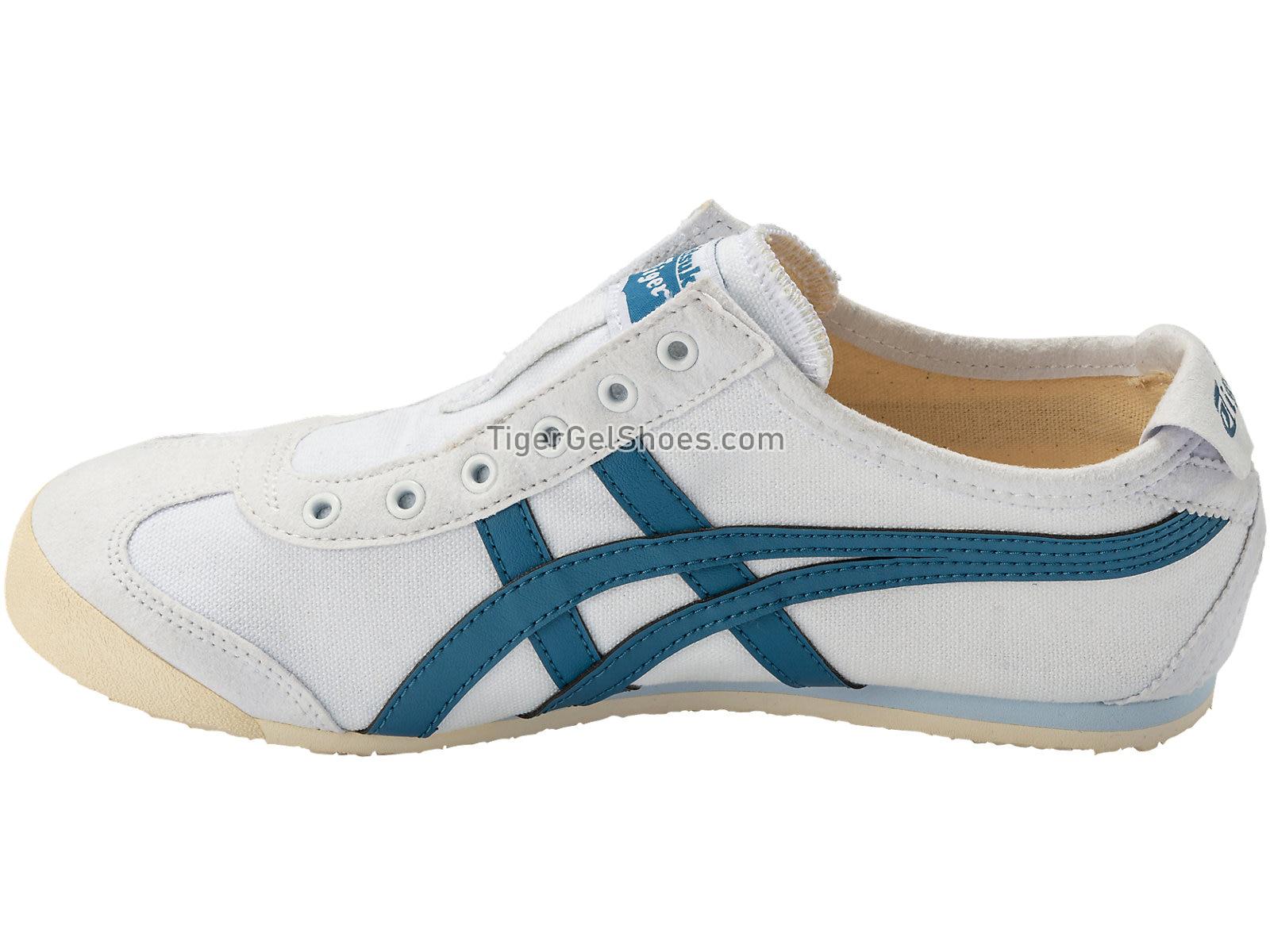 Onitsuka Tiger MEXICO 66 SLIP-ON White/Winter Sea 1183A360-105 Mens Womens Shoes