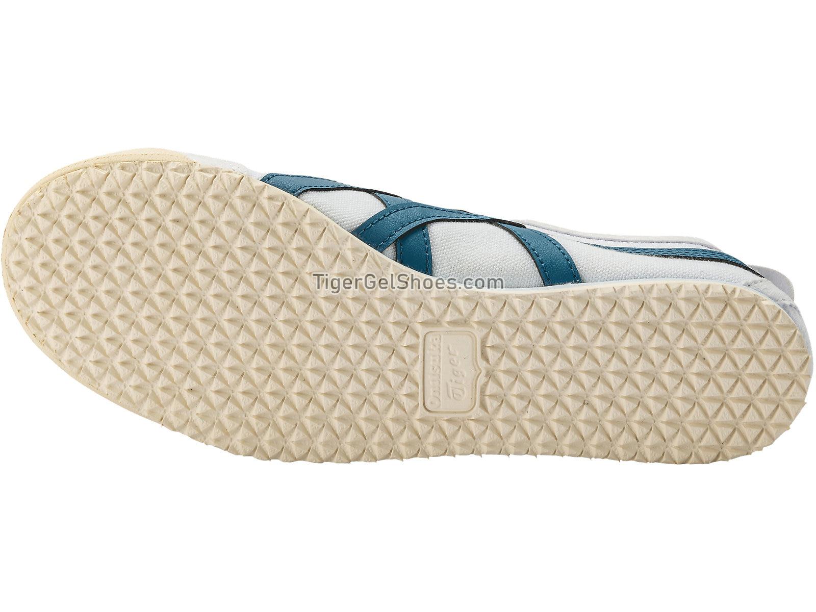 Onitsuka Tiger MEXICO 66 SLIP-ON White/Winter Sea 1183A360-105 Mens Womens Shoes