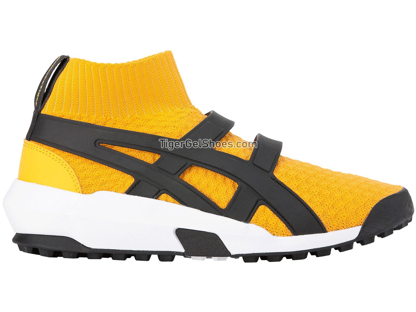Onitsuka Tiger AP KNIT TRAINER Tiger Yellow/Black 1183A418-750 Mens Womens Shoes