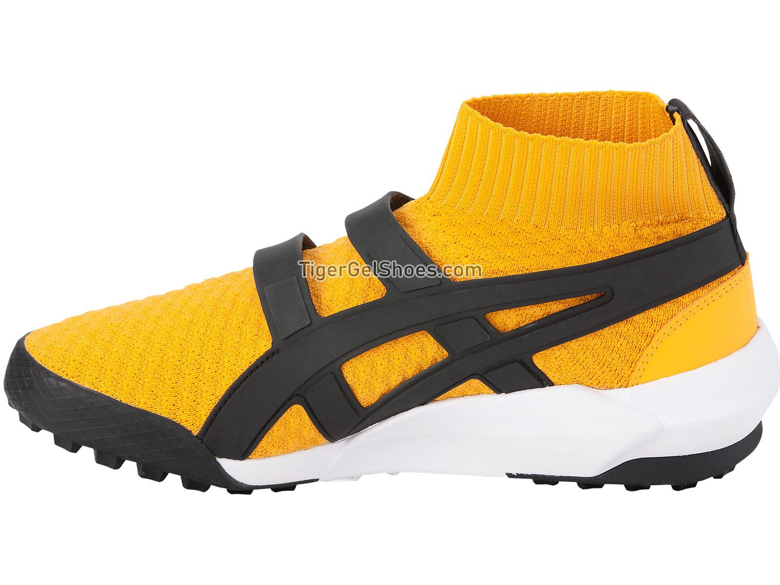 Onitsuka Tiger AP KNIT TRAINER Tiger Yellow/Black 1183A418-750 Mens Womens Shoes