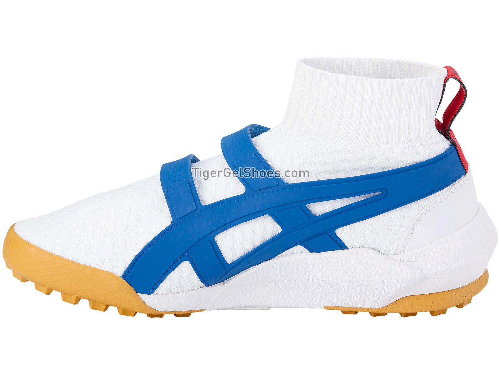 Onitsuka Tiger AP KNIT TRAINER White/Imperial 1183A418-100 Mens Womens Shoes