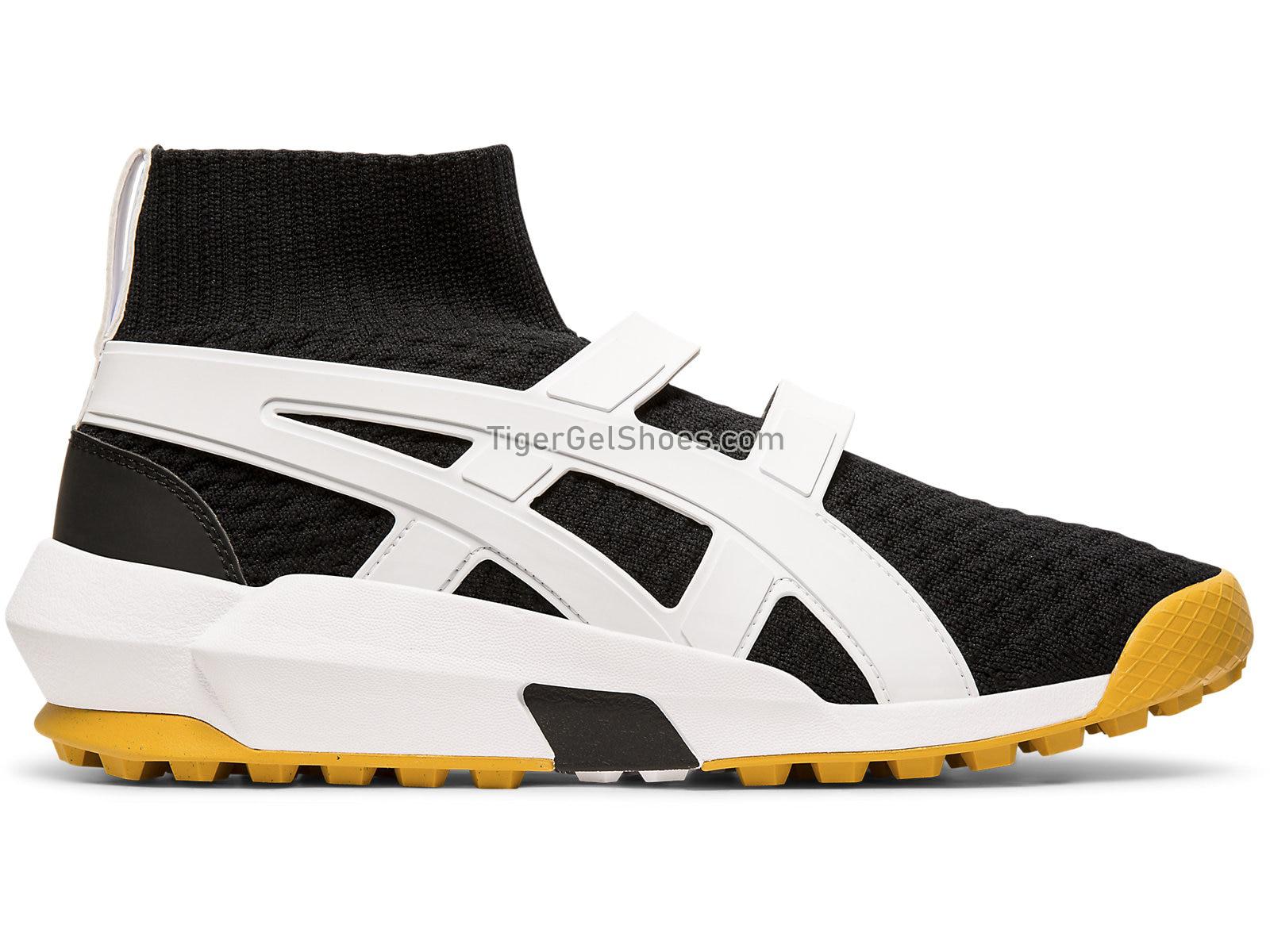 Onitsuka Tiger AP KNIT TRAINER Black/White 1183A418-001 Mens Womens Shoes