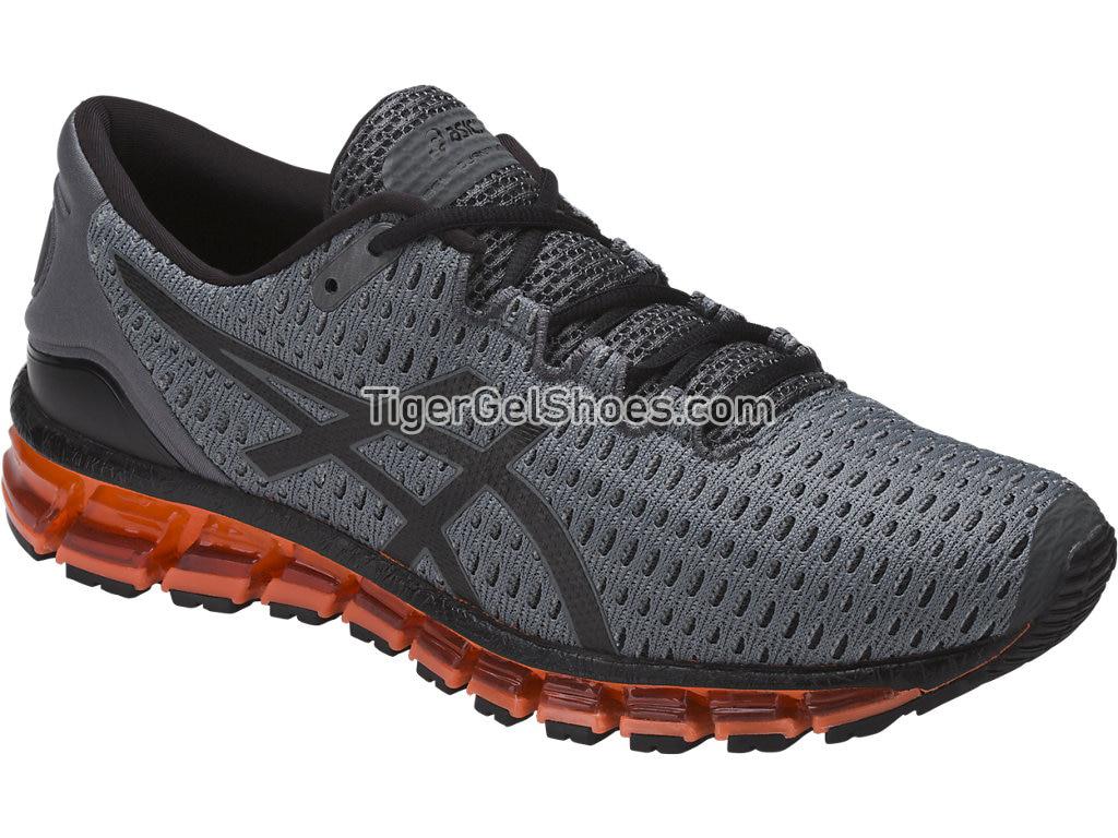 Asics GEL-Quantum 360 Shift Carbon/Black/Hot Orange T7E2N-9790 Mens Running Shoes