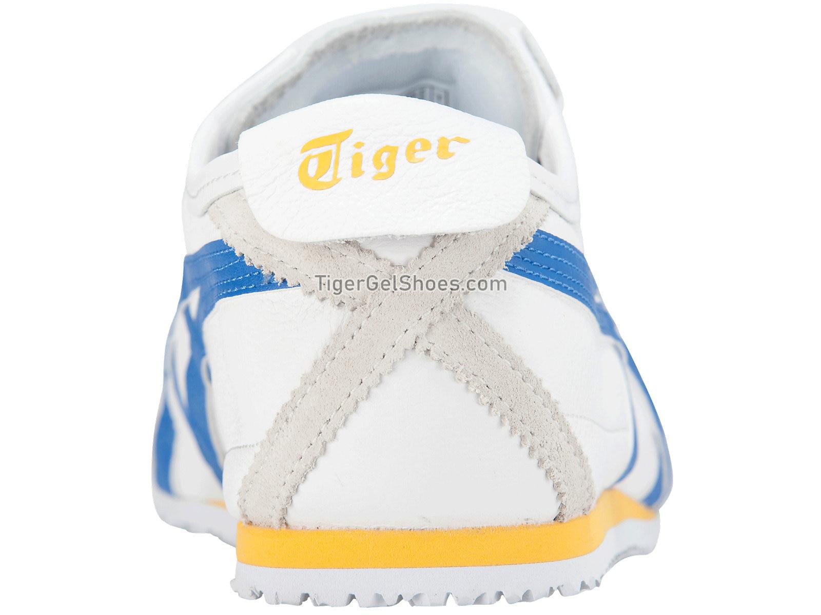 Onitsuka Tiger MEXICO 66 White/Freedom Blue 1183A201-100 Mens Womens Shoes