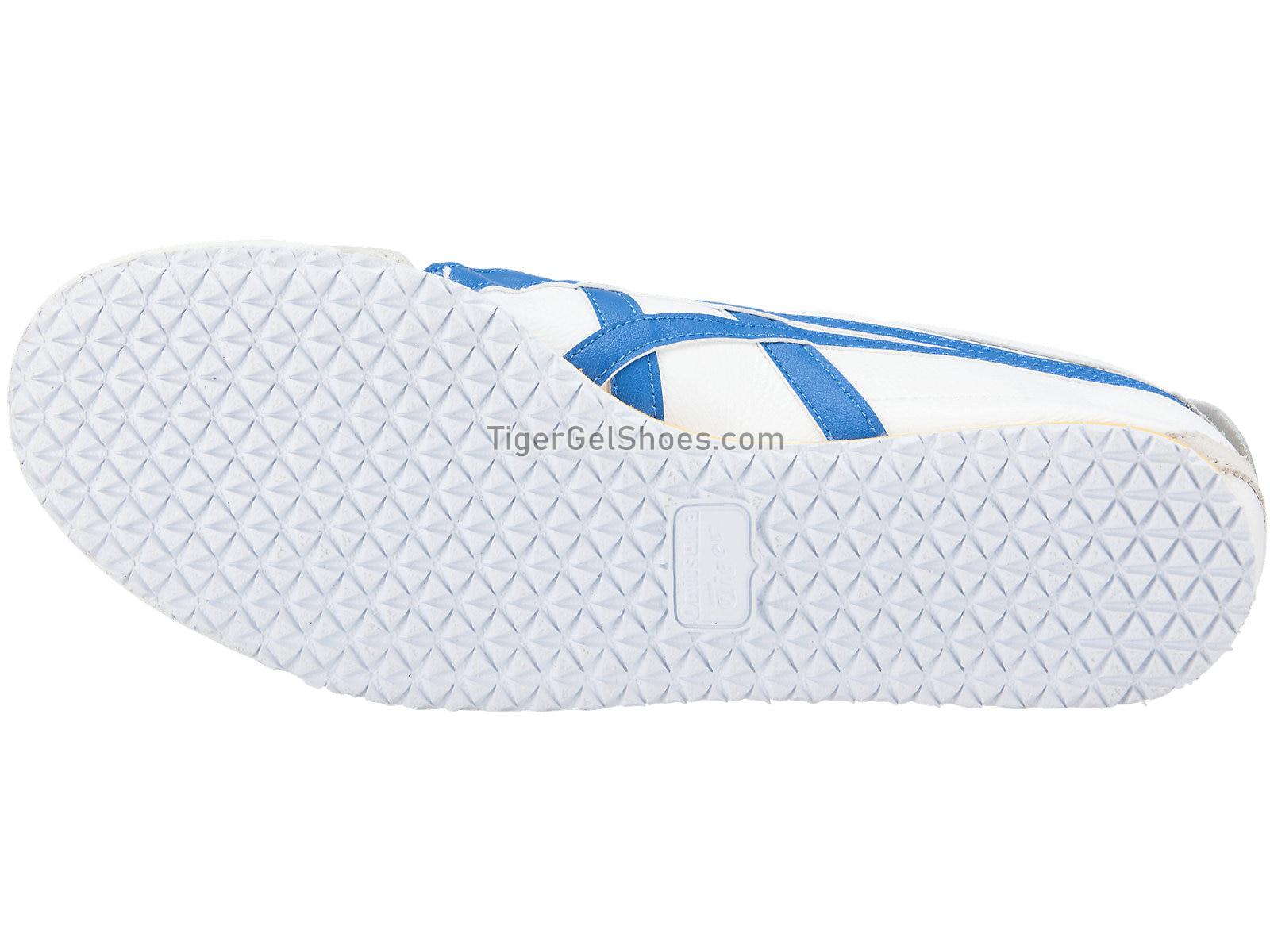 Onitsuka Tiger MEXICO 66 White/Freedom Blue 1183A201-100 Mens Womens Shoes