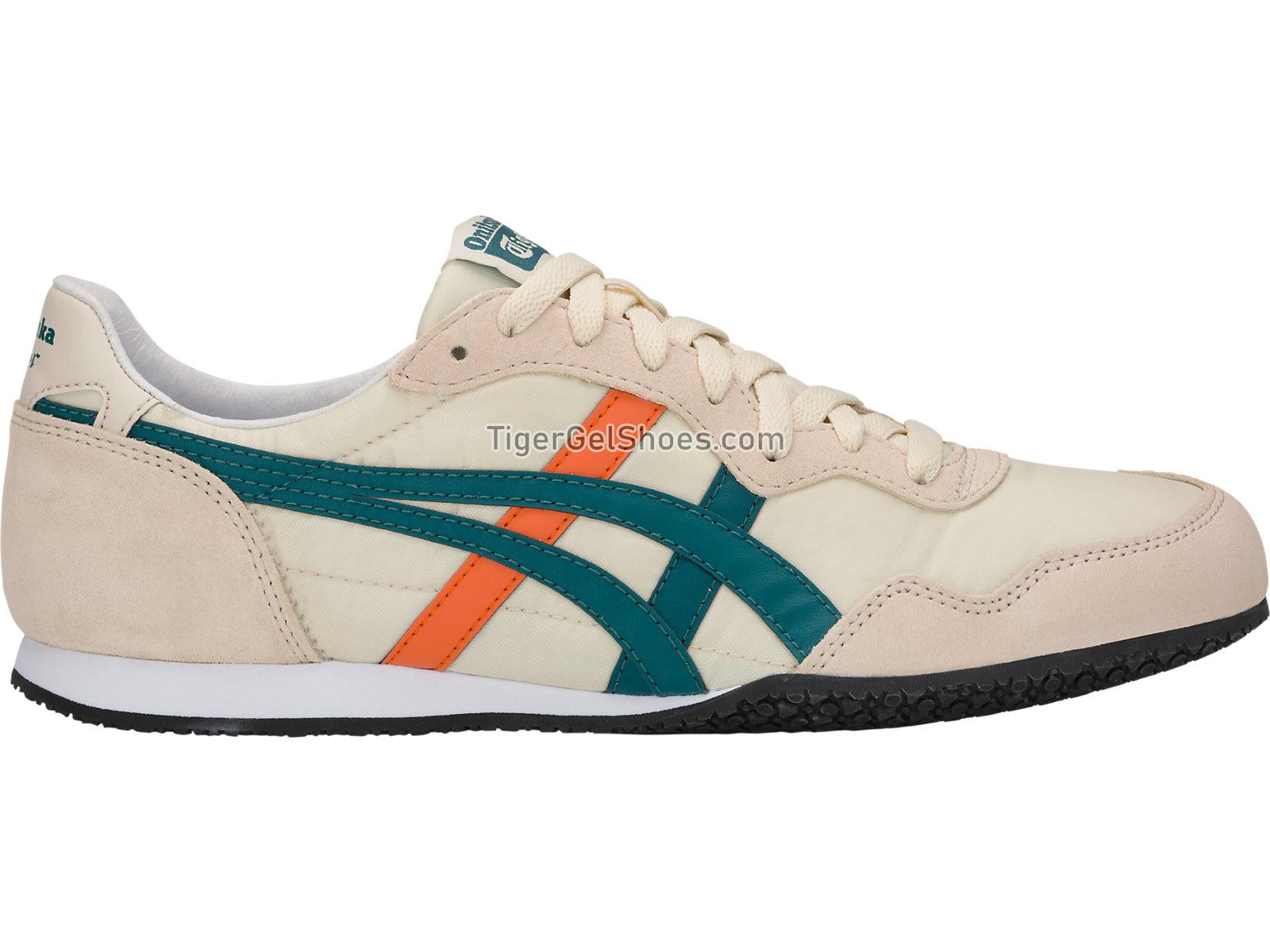 Onitsuka Tiger SERRANO VANILLA/SPRUCE GREEN 1183A237-250 Mens Womens Shoes