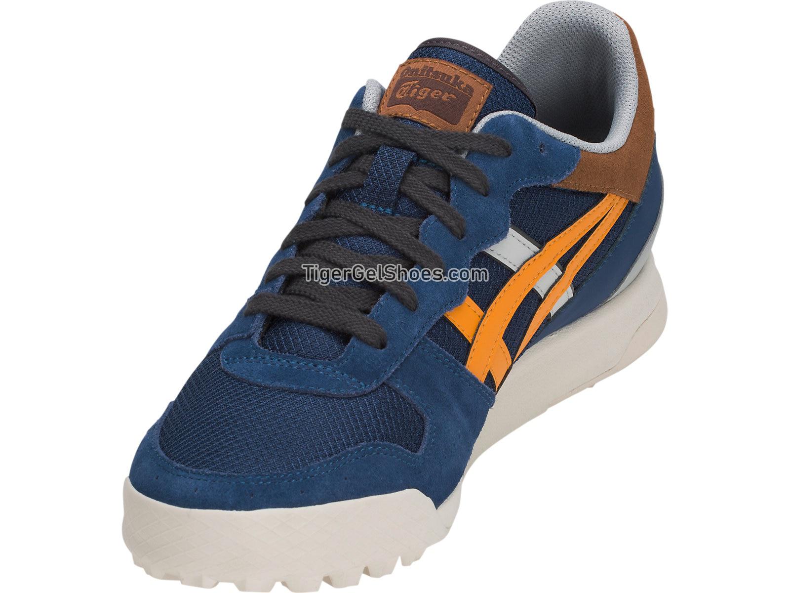 Onitsuka Tiger TIGER HORIZONIA Midnight Blue/Citrus 1183A206-401 Mens Womens Shoes