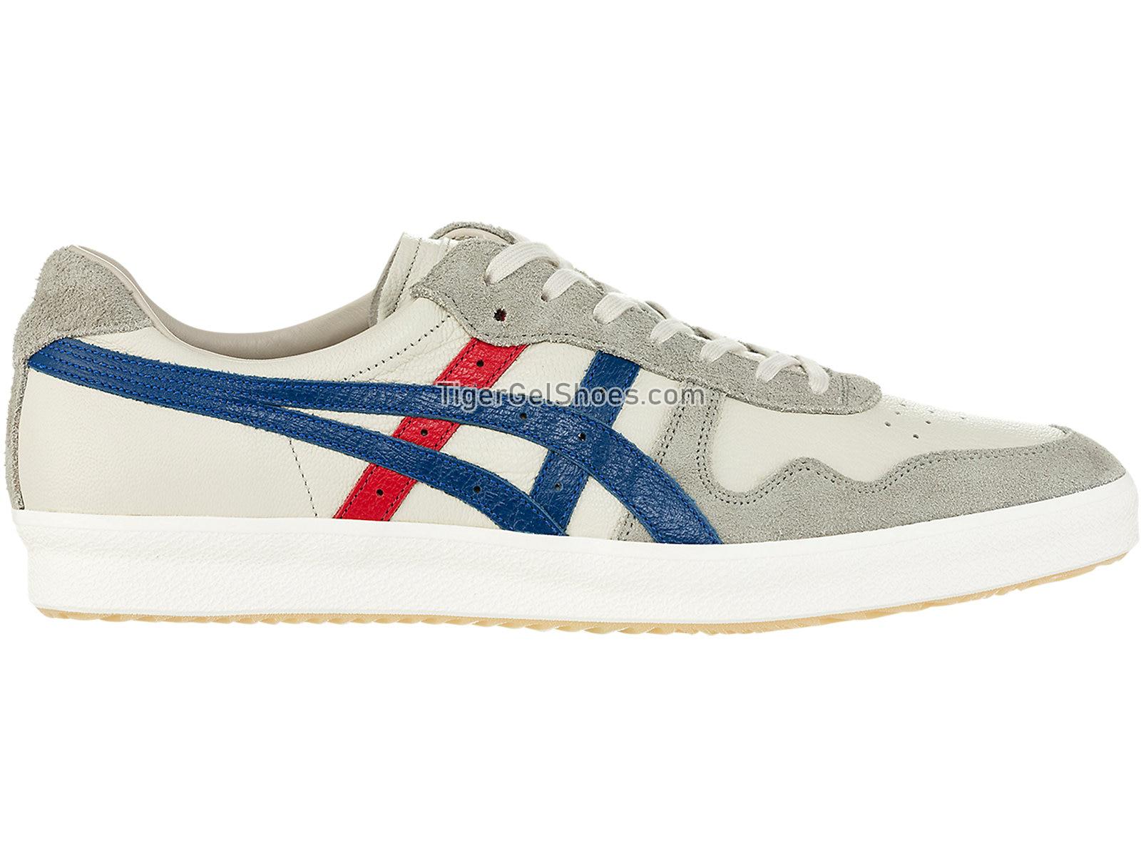 Onitsuka Tiger FABRE NIPPON LO Cream/ASICS Blue 1181A061-100 Mens Womens Shoes
