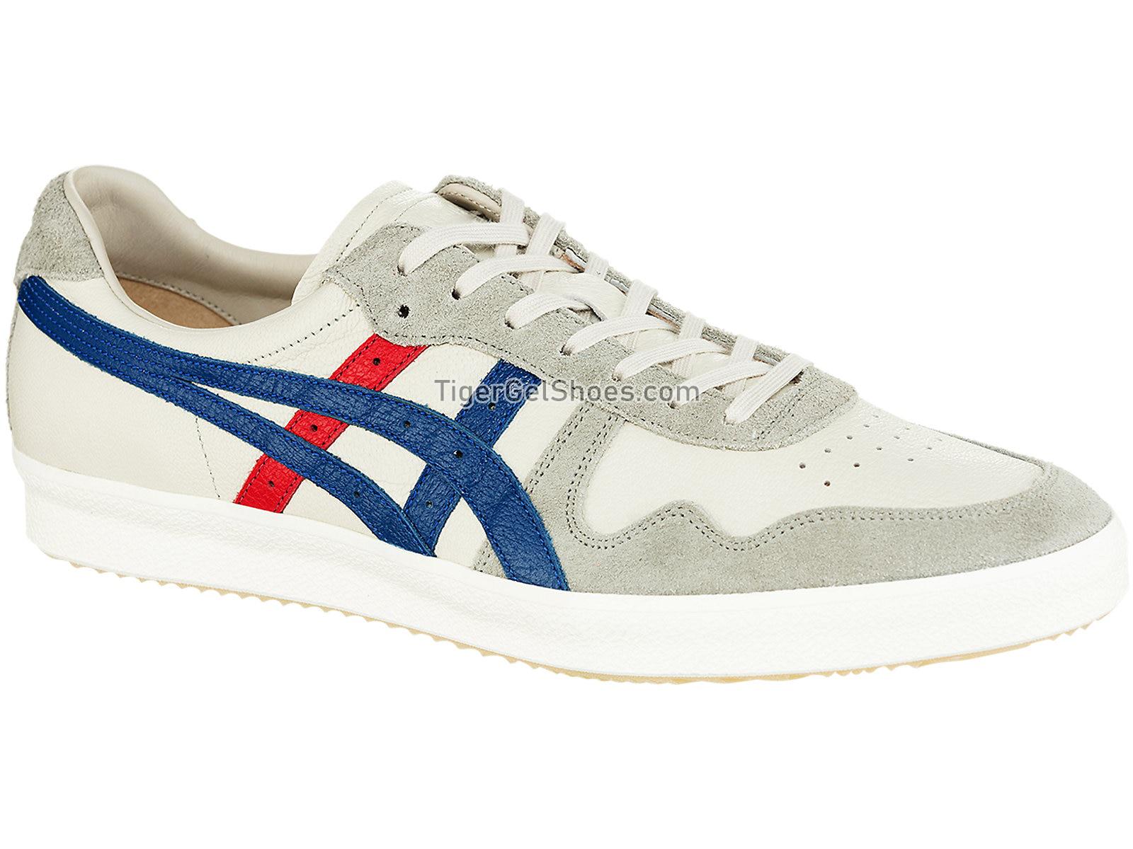 Onitsuka Tiger FABRE NIPPON LO Cream/ASICS Blue 1181A061-100 Mens Womens Shoes